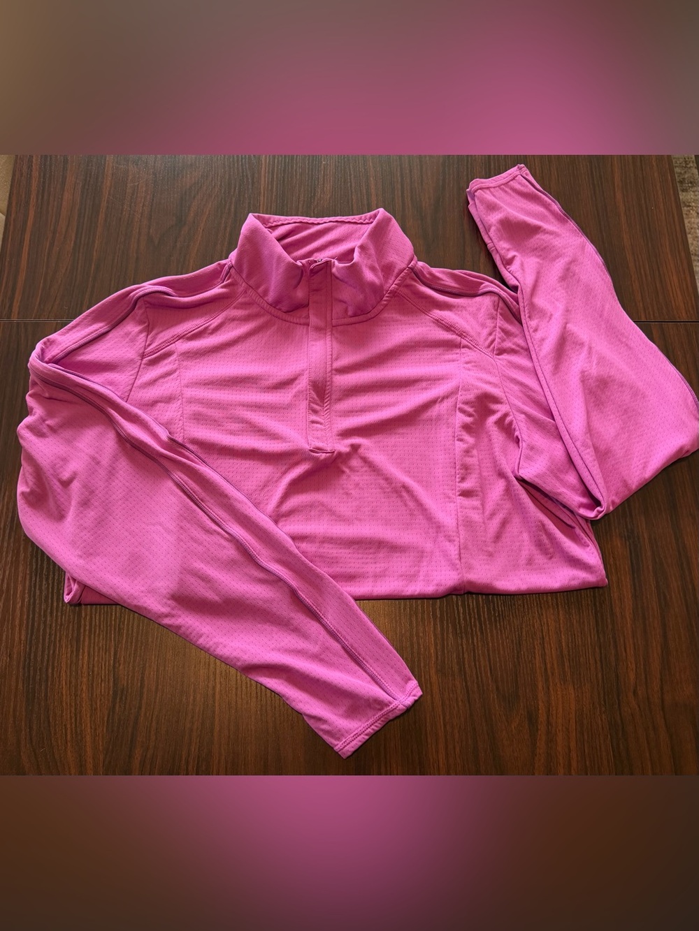 XXL Mondetta Magenta Quarter-Zip Performance Jacket